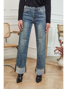 Joséfine Dżinsy "Djunia" w kolorze niebieskim rozmiar: 36. Niebieskie jeansy Joséfine, bez wzorów. Za 134,85 zł.