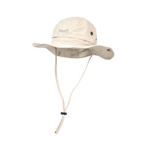 Kapelusz turystyczny Sondra: ochrona i styl podczas Twojej przygody. Brązowe kapelusze Izas, bez wzorów, sportowe. Za 182,57 zł.