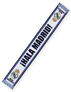 Szalik kibicowski Real Madryt. Szaliki REAL MADRID, bez wzorów, z materiału. Za 86,91 zł.