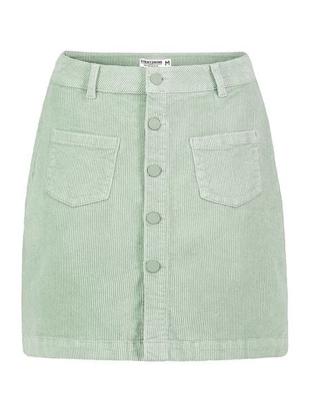 Sublevel Spódnica sztruksowa w kolorze miętowym rozmiar: L. Zielone spódnice Sublevel, l, bez wzorów, ze sztruksu, mini. Za 143,56 zł.