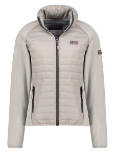 Geographical Norway Kurtka polarowa "Tour" w kolorze szarym rozmiar: M. Szare kurtki Geographical Norway, m, bez wzorów, z polaru, bez kaptura. Za 166,10 zł.