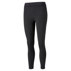 Legginsy fitness damskie 7/8 Puma Train. Czarne legginsy Puma, bez wzorów. Za 85,00 zł.