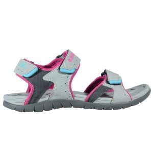 HI-TEC Kuriles sandały damskie. Czerwone buty trekkingowe Hi-tec, bez zapięcia. Za 448,99 zł.