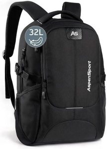 Plecak Aspensport 32 L czarny. Czarne plecaki Erima. Za 98,69 zł.