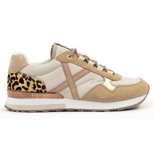 Buty MUNICH SUNSET 61 Brązowy. Brązowe buty sportowe munich, ze skóry, bez zapięcia. Za 397,99 zł.