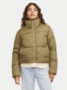 JJXX Kurtka zimowa Solvej 12258068 Brązowy Regular Fit. Brązowe kurtki JJXX, na zimę, m, bez wzorów, z syntetyku, bez kaptura. Za 129,99 zł.