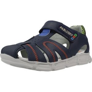 Sandały PABLOSKY 521520P Niebieski. Niebieskie buty trekkingowe PABLOSKY, z syntetyku, bez zapięcia. Za 259,99 zł.