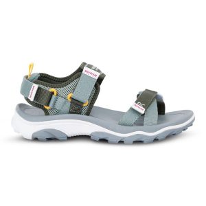 Sandały turystyczne damskie Blaze. Zielone buty trekkingowe Regatta, z syntetyku, bez zapięcia. W wyprzedaży za 179,99 zł.