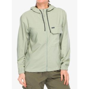 Bluza rozpinana damska Columbia Skien Valley Hooded LS Shirt. Zielone bluzy Columbia, l, bez wzorów, bez kaptura. Za 303,99 zł.