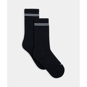 Skarpetki Carpatree Crew czarne. Czarne skarpetki Carpatree, bez wzorów, z materiału. Za 29,99 zł.