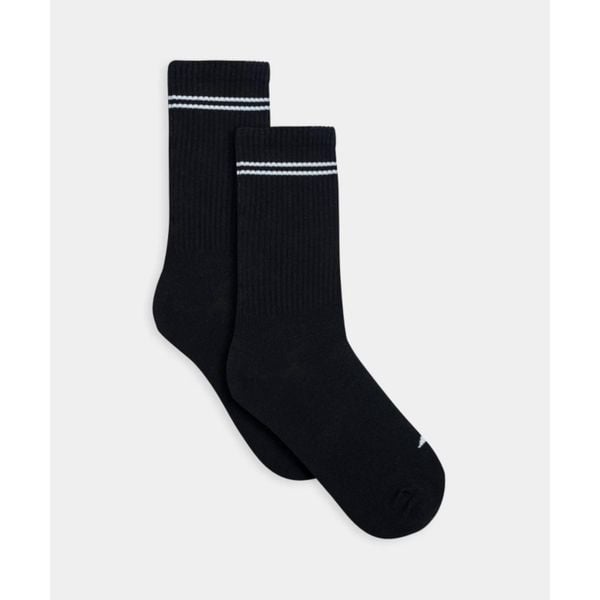 Skarpetki Carpatree Crew czarne. Czarne skarpetki Carpatree, bez wzorów, z materiału. Za 29,99 zł.