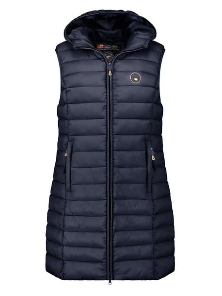 Canadian Peak Kamizelka pikowana "Vatikamapeak" w kolorze granatowym rozmiar: S. Niebieskie kamizelki Canadian Peak, s, bez wzorów, bez kołnierzyka, bez ramiączek, bez kaptura. Za 135,17 zł.