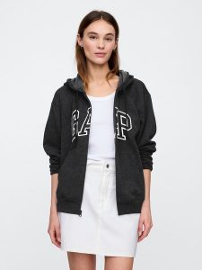 GAP Bluza w kolorze antracytowym rozmiar: XL. Czarne bluzy GAP, xl, bez wzorów, bez kaptura. Za 144,92 zł.