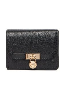 MICHAEL Michael Kors Portfel 32F5GNXD1L Czarny. Czarne portfele MICHAEL Michael Kors, bez wzorów, ze skóry. Za 489,99 zł.