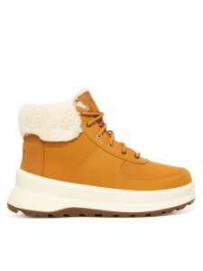 Helly Hansen Trzewiki Marcellina Insulated 12069 Brązowy. Brązowe buty zimowe Helly Hansen, z nubiku, bez obcasa, bez zapięcia. Za 699,99 zł.