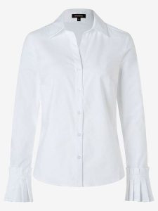 More & More Bluzka w kolorze białym rozmiar: 40. Białe bluzki More & More, bez wzorów, bez kołnierzyka, bez ramiączek. Za 100,99 zł.