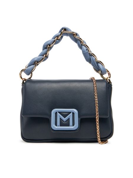 Marella Torebka Lontra 2513511056200 Granatowy. Niebieskie torebki klasyczne Marella, bez wzorów, ze skóry, bez dodatków. Za 369,99 zł.