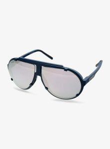 Okulary przeciwsłoneczne Uvex Esntl Pina - blue matt/mirror silver. Niebieskie okulary przeciwsłoneczne UVEX. Za 345,94 zł.