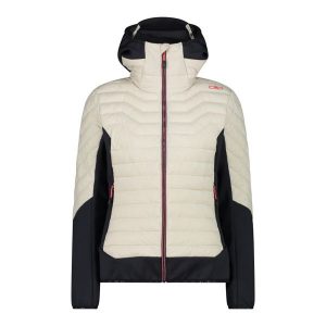 Kurtka damska turystyczna CMP 34Z2486. Białe kurtki CMP, na zimę, l, bez wzorów, bez kaptura. Za 593,60 zł.