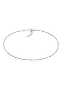 Elli Naszyjnik damski sznurkowy Twisted Basic Timeless Trend regulowany wykonany ze srebra próby 925 Sterling Silver Biżuteria dla stóp 1 ct Damski. Szara naszyjniki Elli, srebrne. Za 243,99 zł.