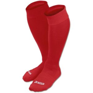 Skarpety getry piłkarskie Joma Socks Classic długie treningowe. Czerwone skarpetki JOMA, bez wzorów. Za 29,99 zł.