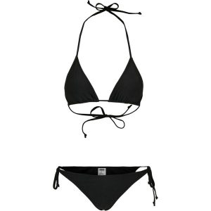 Damskie Trójkątne Bikini Z Recyklingu. Czarne bikini Urban Classics, bez wzorów. Za 121,99 zł.