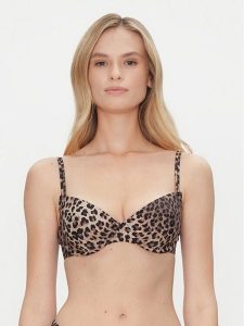 Hunkemöller Góra od bikini Animalia 301859 Brązowy. Brązowe bikini Hunkemöller, bez wzorów, z syntetyku. Za 119,99 zł.