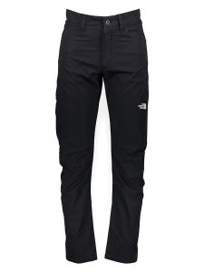 The North Face Spodnie funkcyjne w kolorze czarnym rozmiar: 32. Czarne spodnie dresowe The North Face, bez wzorów, z bawełny, z podwyższonym stanem. Za 175,67 zł.