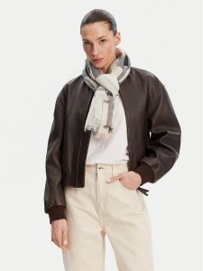 Barbour Szal Abigail LSC0442PI75 Écru. Rękawiczki Barbour, bez wzorów, z bawełny. Za 239,99 zł.