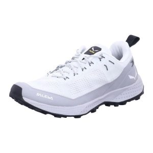 Buty trekkingowe damskie Salewa Pedroc Air. Szare buty trekkingowe Salewa, z materiału, bez zapięcia. Za 755,00 zł.