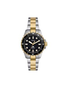 Fossil Zegarek Blue ES5349 Złoty. Żółte, analogowe zegarki Fossil. Za 739,99 zł.