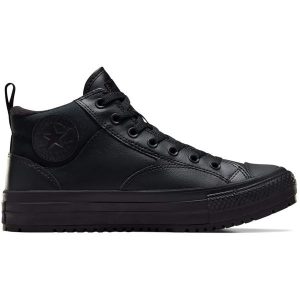 Buty sportowe Converse Chuck Taylor All Star Malden Street Boot. Czarne trampki Converse, bez wzorów, ze skóry ekologicznej, bez zapięcia. Za 590,00 zł.