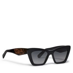 Okulary przeciwsłoneczne Salvatore Ferragamo. Czarne okulary przeciwsłoneczne Salvatore Ferragamo. Za 739,99 zł.
