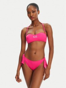 EA7 Emporio Armani Bikini 7W000319 AF12599 Z4001 Różowy. Czerwone bikini EA7 Emporio Armani, bez wzorów, z syntetyku. Za 289,99 zł.