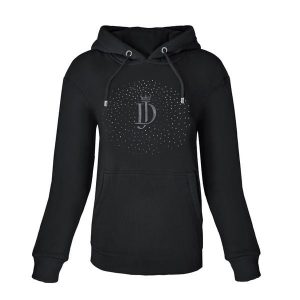 Bluza z kapturem JD ATTACK Elowyn. Czarne bluzy JD ATTACK, bez wzorów, z kapturem. Za 239,00 zł.