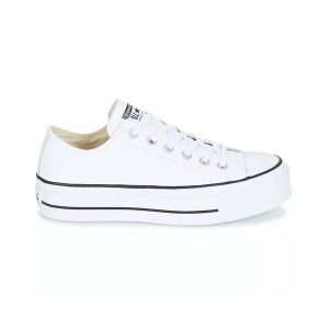 Femme CTAS LIFT OX CLEAN Converse Blanc Converse. Białe buty sportowe Converse, bez wzorów, bez zapięcia. Za 379,60 zł.