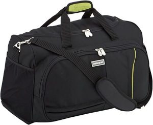 Torba sportowa Aspensport Dakar 55 L Czarna. Czarne torby podróżne i sportowe Erima, z aplikacjami, z poliesteru, na ramię. Za 287,99 zł.