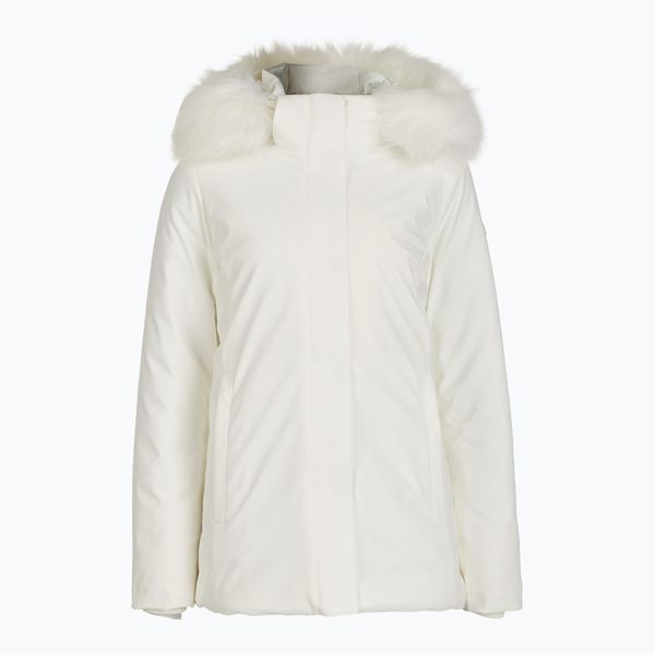 Kurtka ocieplana damska CMP 35K3626F Zip Hood Synthetic Fur. Białe kurtki CMP, bez wzorów, z puchu, bez kaptura. Za 529,99 zł.