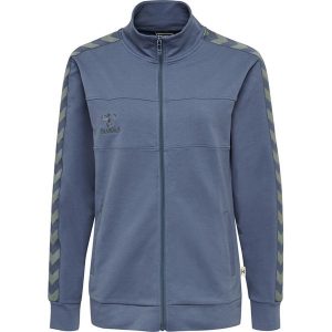 Bluza damska Hummel zip Lmove Classic. Niebieskie bluzy Hummel, m, bez wzorów, bez kaptura. W wyprzedaży za 184,00 zł.