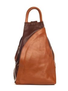 Mia Tomazzi Skórzany plecak "Novara" w kolorze brązowym - 29 x 34 x 13 cm rozmiar: onesize. Brązowe plecaki Mia Tomazzi. Za 269,95 zł.