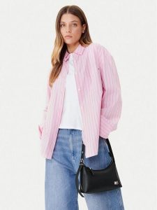 Tommy Jeans Torebka Tjw Cool Shoulder Bag AW0AW17873 Czarny. Czarne torebki klasyczne Tommy Jeans, bez wzorów, z jeansu, bez dodatków. Za 309,99 zł.