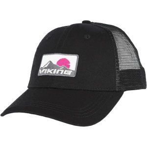Czapka z daszkiem z siateczką Viking Terra. Czarne czapki Viking, bez wzorów, sportowe. Za 76,00 zł.