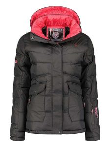 Geographical Norway Kurtka pikowana "Bonixe" w kolorze czarnym rozmiar: XL. Czarne kurtki Geographical Norway, xl, bez wzorów, bez kaptura. Za 238,84 zł.