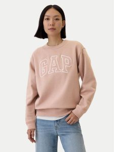 Gap Bluza 554936-36 Różowy Regular Fit. Czerwone bluzy GAP, s, bez wzorów, z bawełny, bez kaptura. Za 159,99 zł.