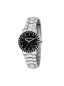 KARL LAGERFELD Zegarek R0553100510 Srebrny. Szare, analogowe zegarki KARL LAGERFELD. Za 849,99 zł.