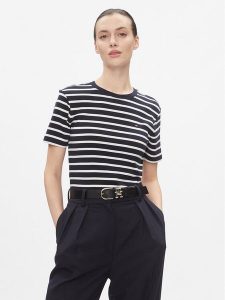 Tommy Hilfiger T-Shirt New Cody WW0WW40587 Niebieski Slim Fit. Niebieskie t-shirty TOMMY HILFIGER, s, bez wzorów, z bawełny, bez kołnierzyka, bez ramiączek. Za 169,99 zł.