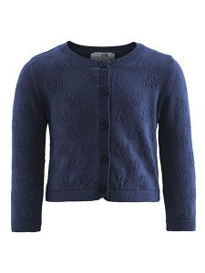Happy girls by Eisend Kardigan w kolorze granatowym rozmiar: 110. Niebieskie kardigany happy girls by Eisend, z bawełny. Za 89,95 zł.