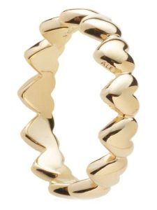 Pandora Pozłacany pierścionek rozmiar: 58. Żółte pierścionki Pandora, pozłacane. Za 208,36 zł.