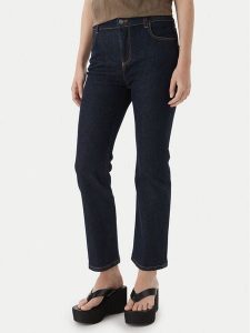 Marella Jeansy 2613181074 Granatowy Straight Fit. Niebieskie jeansy Marella, bez wzorów, z bawełny. Za 579,99 zł.