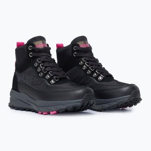 Buty damskie Napapijri Vertic. Czarne buty trekkingowe Napapijri, bez zapięcia. Za 509,99 zł.